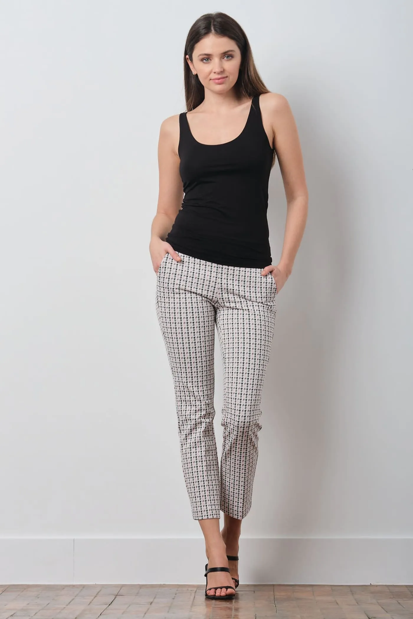 LULU Houndstooth Blush