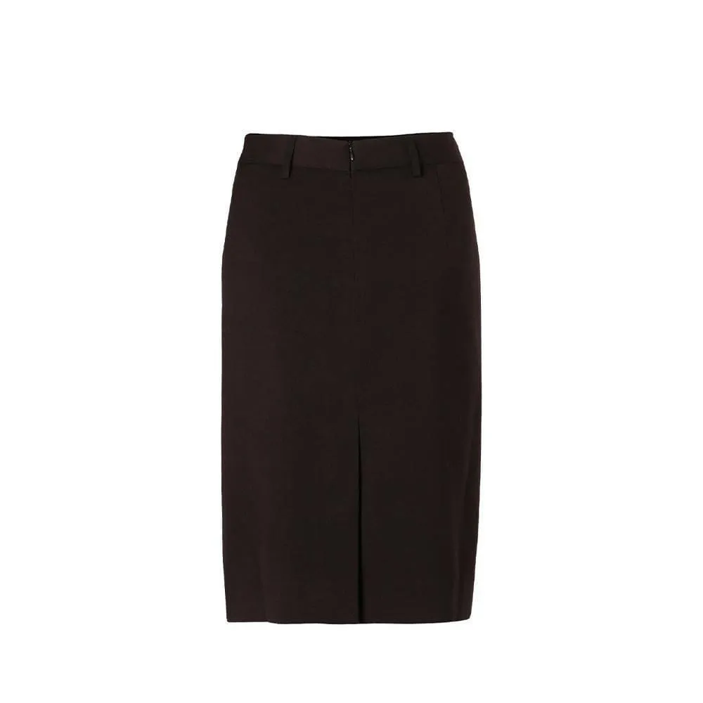 M9471 Women's Poly/Viscose Stretch Mid Length Lined Pencil Skirt