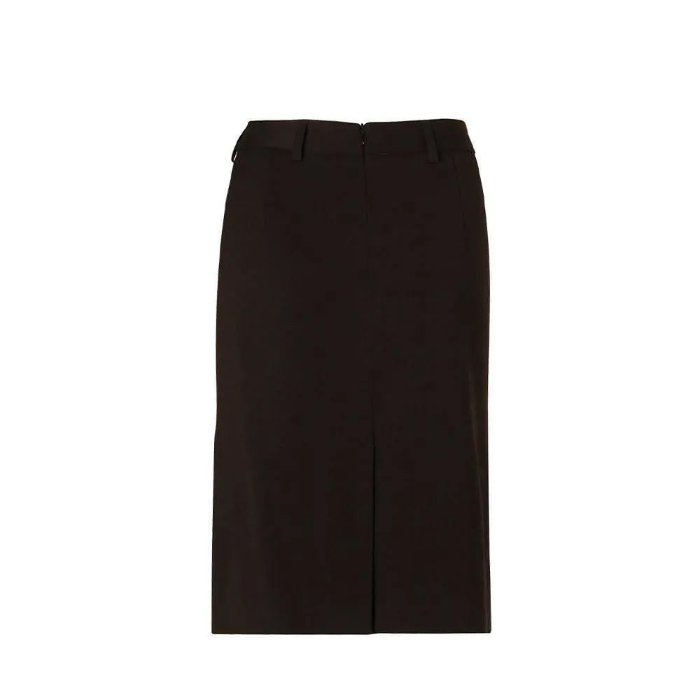 M9471 Women's Poly/Viscose Stretch Mid Length Lined Pencil Skirt
