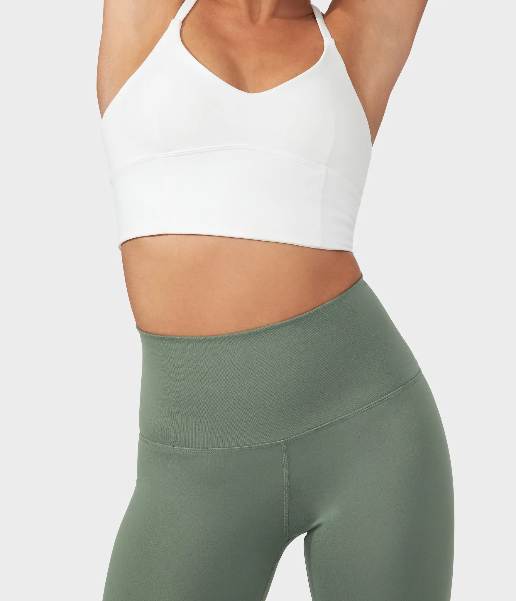 Manduka Apparel - Women's Performance Legging - High Rise W/Media Pocket - Laurel Wreath