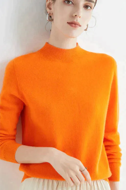 Margo | Stylish Cashmere Turtleneck Sweater for Ladies