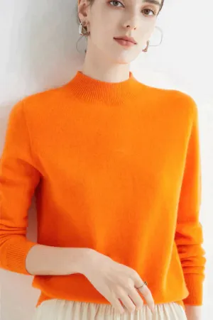 Margo | Stylish Cashmere Turtleneck Sweater for Ladies