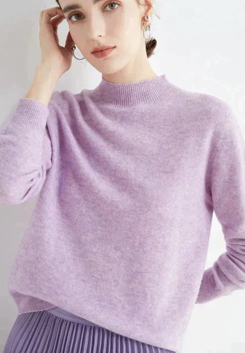 Margo | Stylish Cashmere Turtleneck Sweater for Ladies
