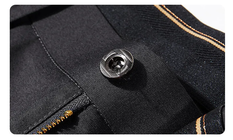 Men's Natural Mulberry Silk Tailored Pants | Luxurious Wrinkle-Free Trousers