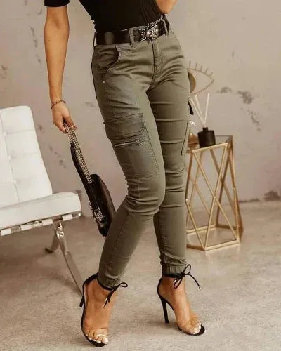 Michella - Chic Cargo Pants for Women