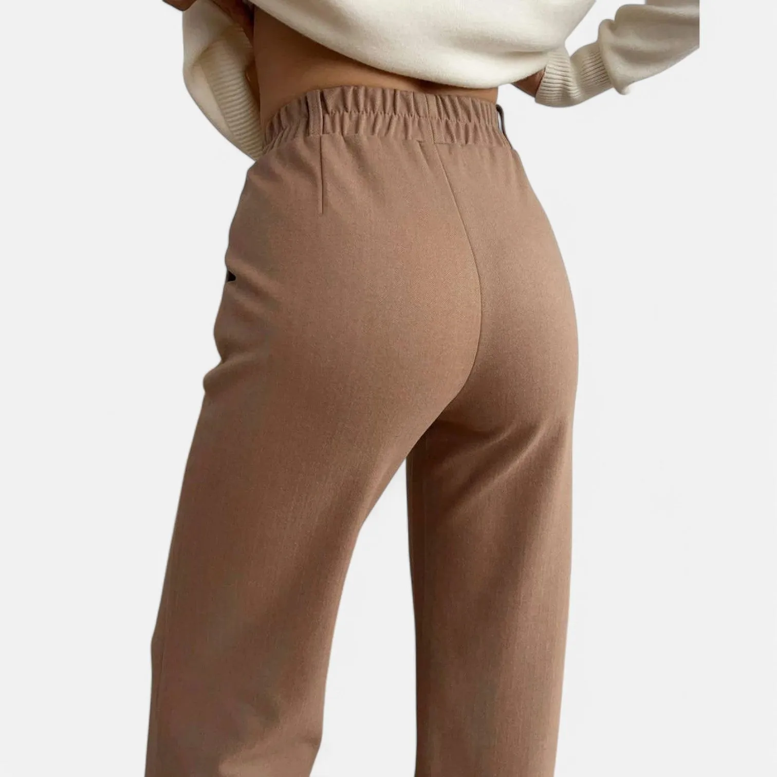 Monacogents | Wool Wide-Leg Trousers – Winter Warmth, Timeless Grace