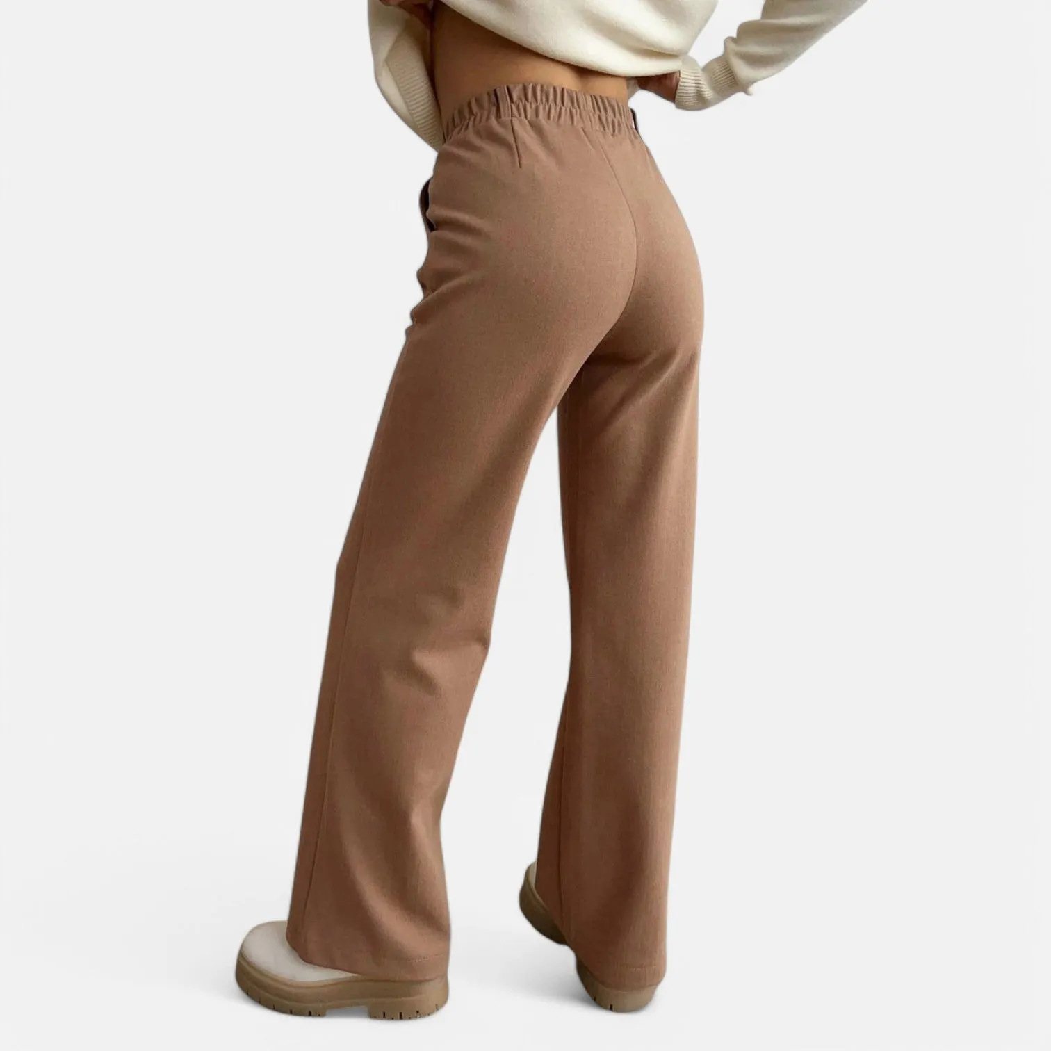 Monacogents | Wool Wide-Leg Trousers – Winter Warmth, Timeless Grace