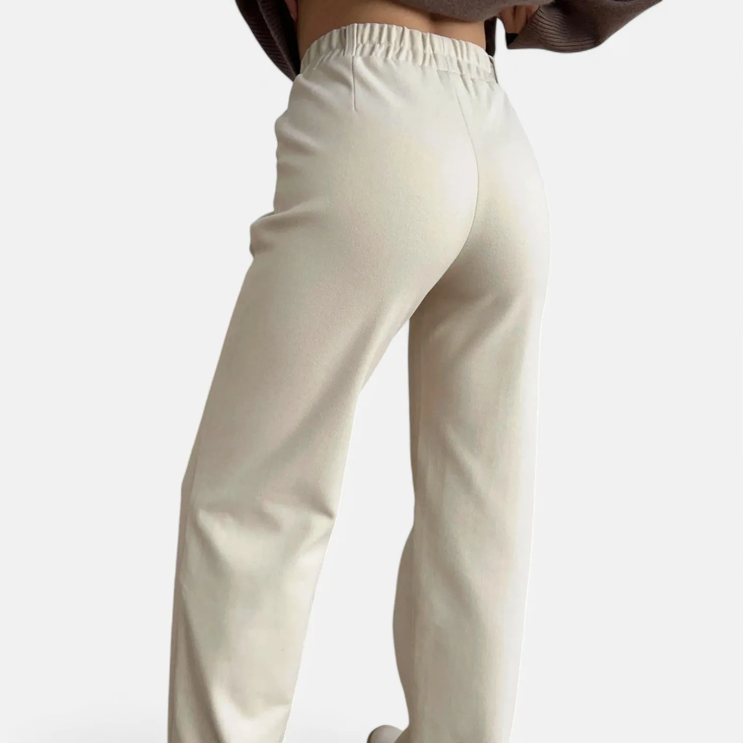 Monacogents | Wool Wide-Leg Trousers – Winter Warmth, Timeless Grace