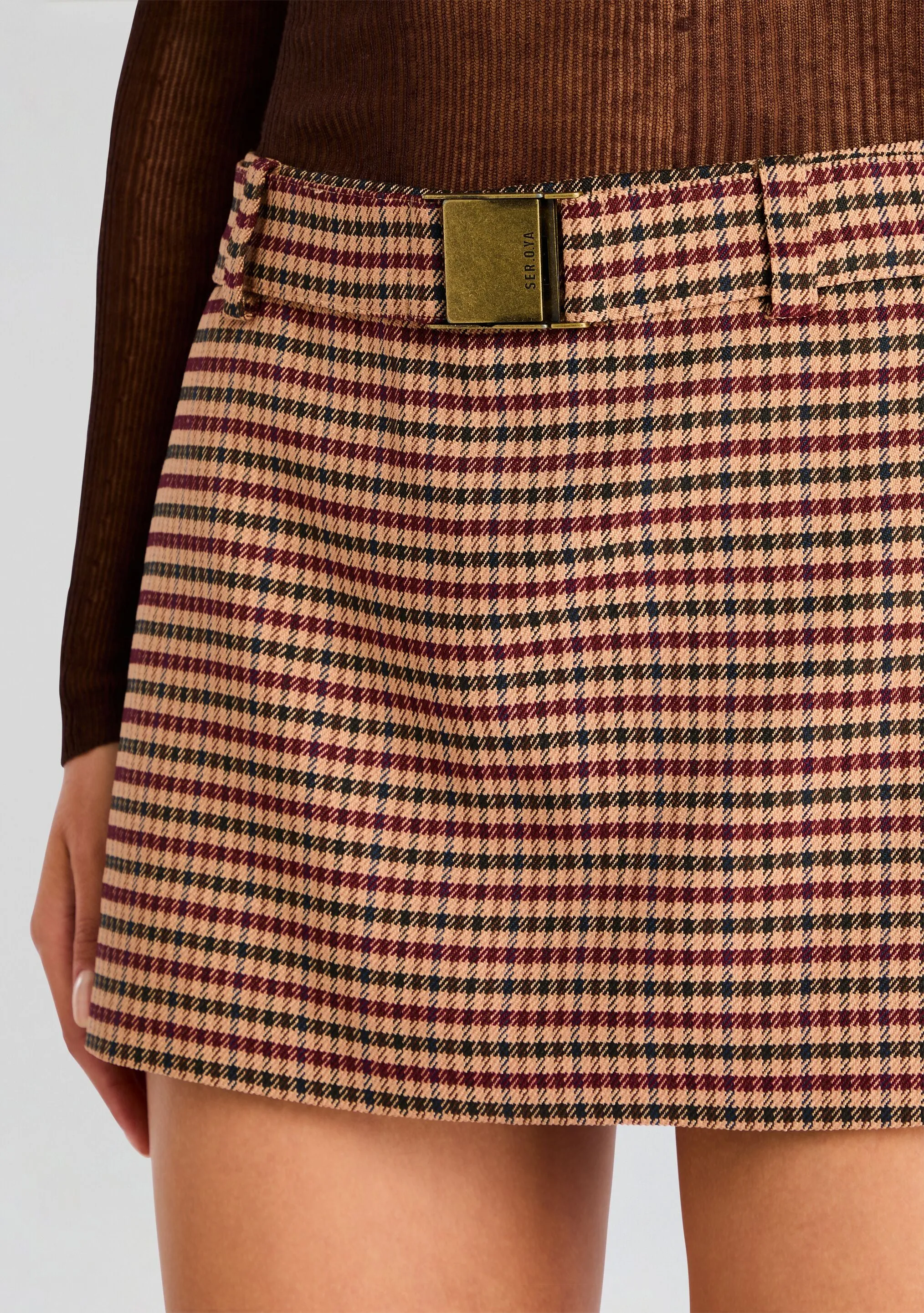Myna Tailored Mini Skort