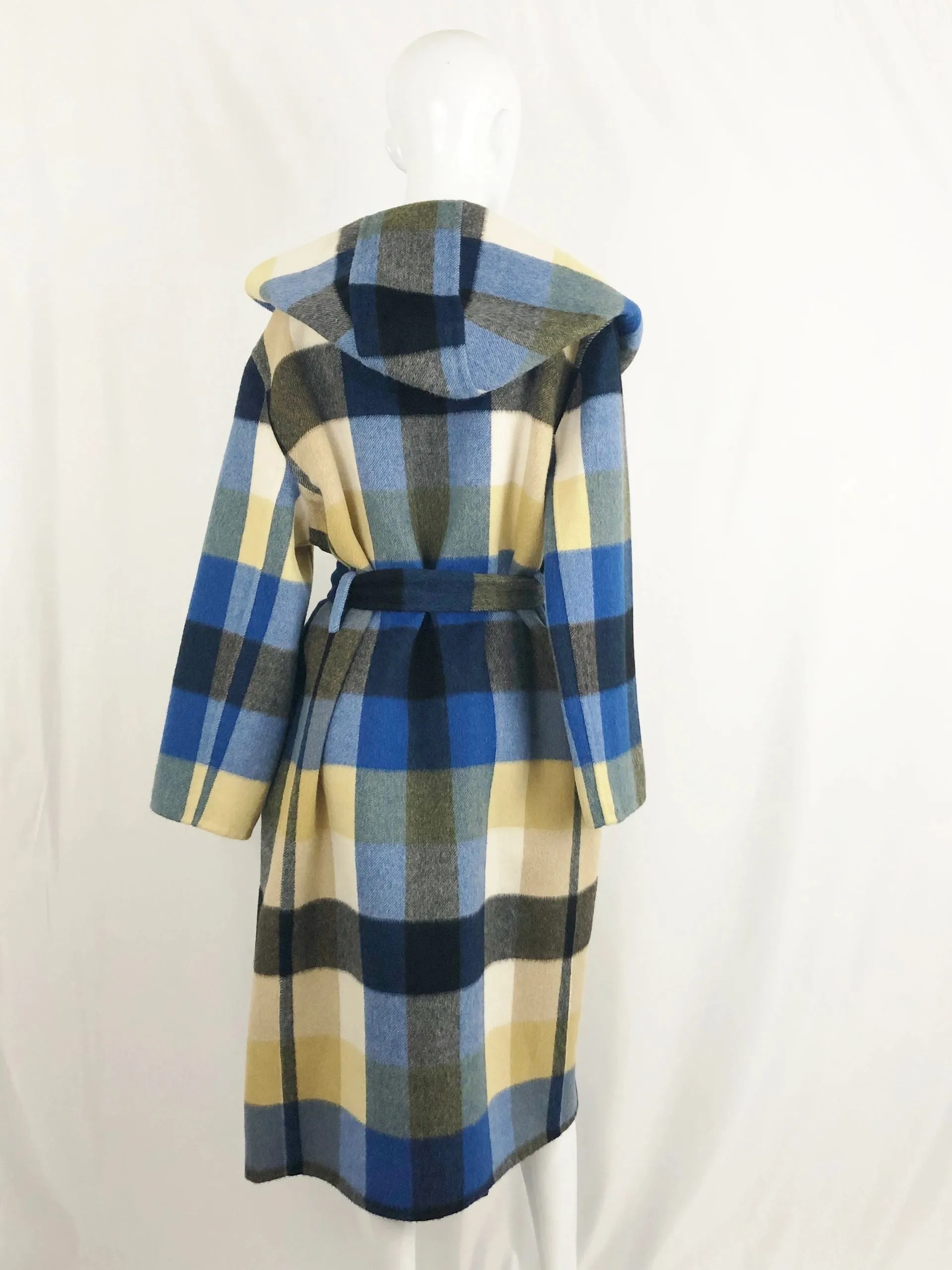 NEW Burberry Alpaca Wrap Coat Size 10