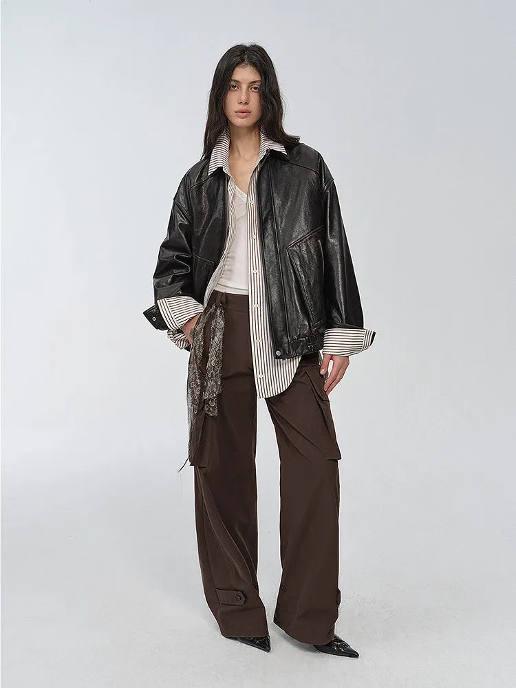 Oil Wax Flight Jacket