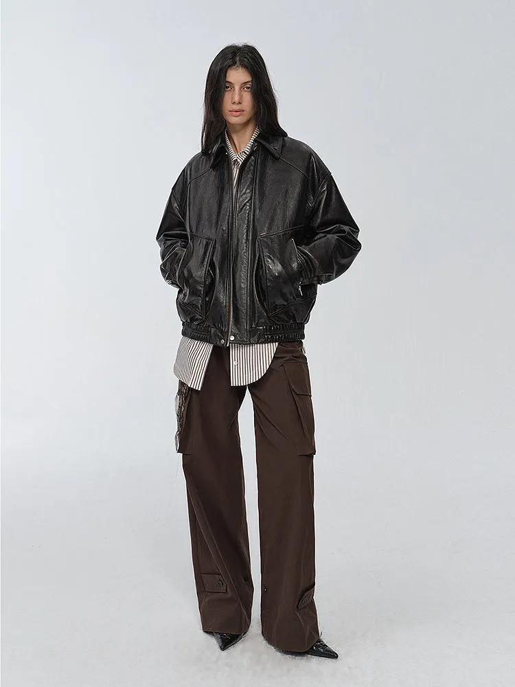 Oil Wax Flight Jacket