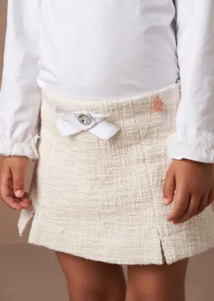 Opal Natural Tweed Short