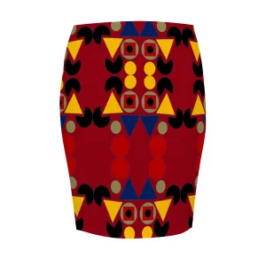 Origen Destination Custom Women's Elasticated Pencil Skirt