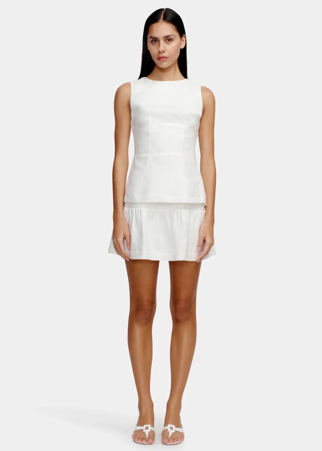 OWNLEY Genevieve Top - Ivory