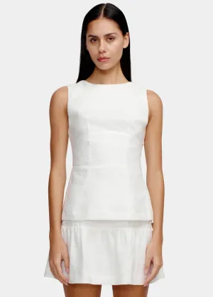 OWNLEY Genevieve Top - Ivory