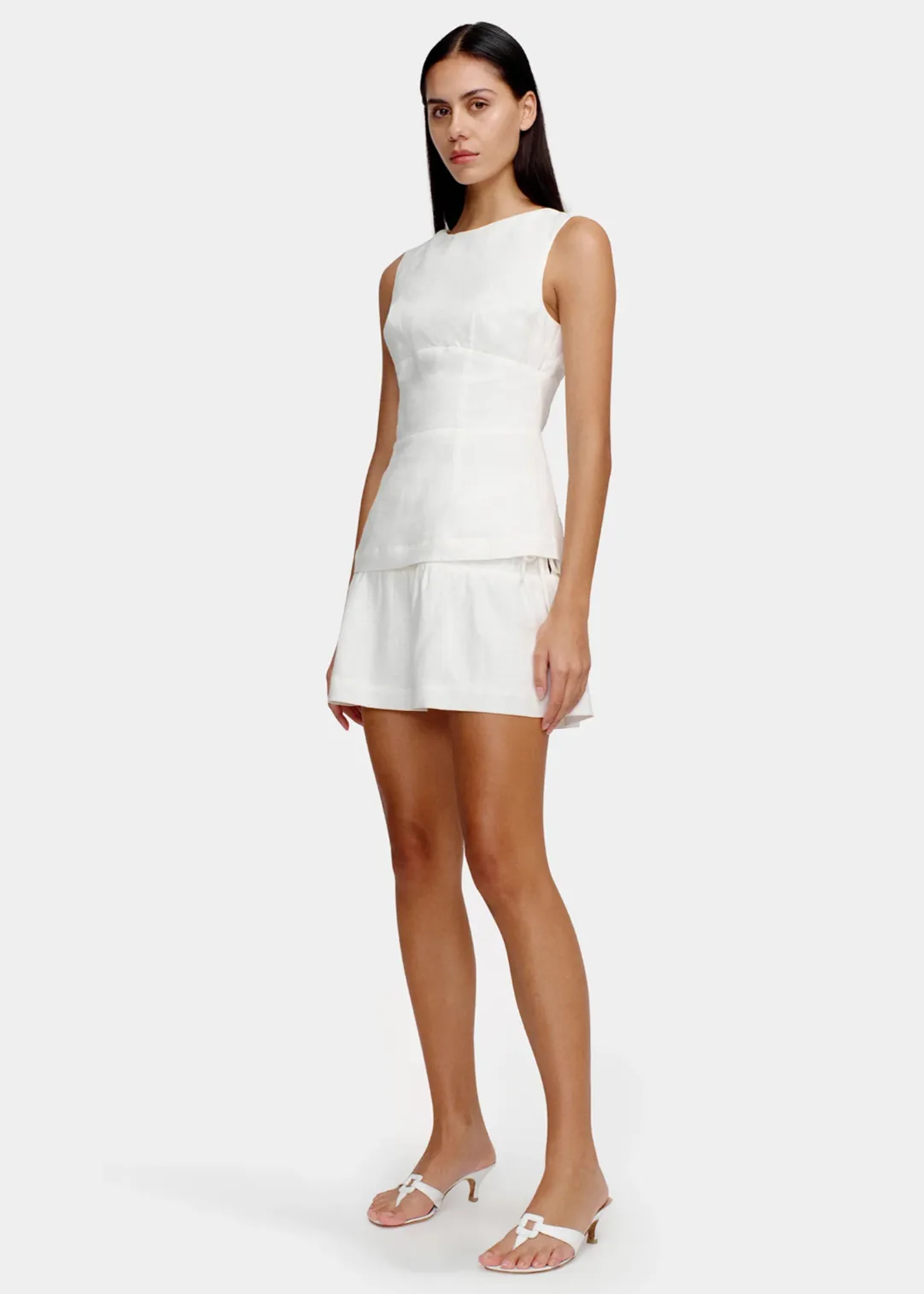 OWNLEY Genevieve Top - Ivory