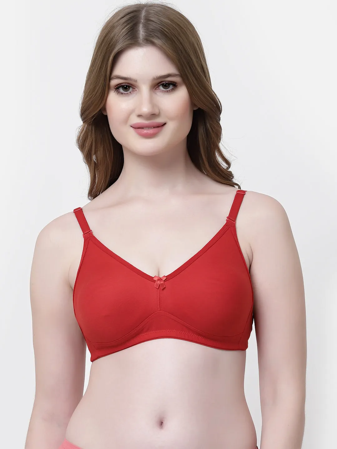 Pack Of 3 Medium Coverage Everyday Backless Bra With All Day Comfort