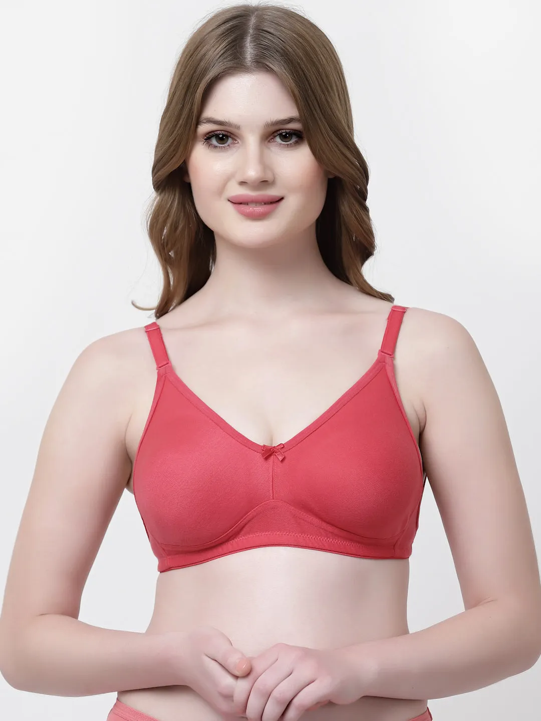 Pack Of 3 Medium Coverage Everyday Backless Bra With All Day Comfort