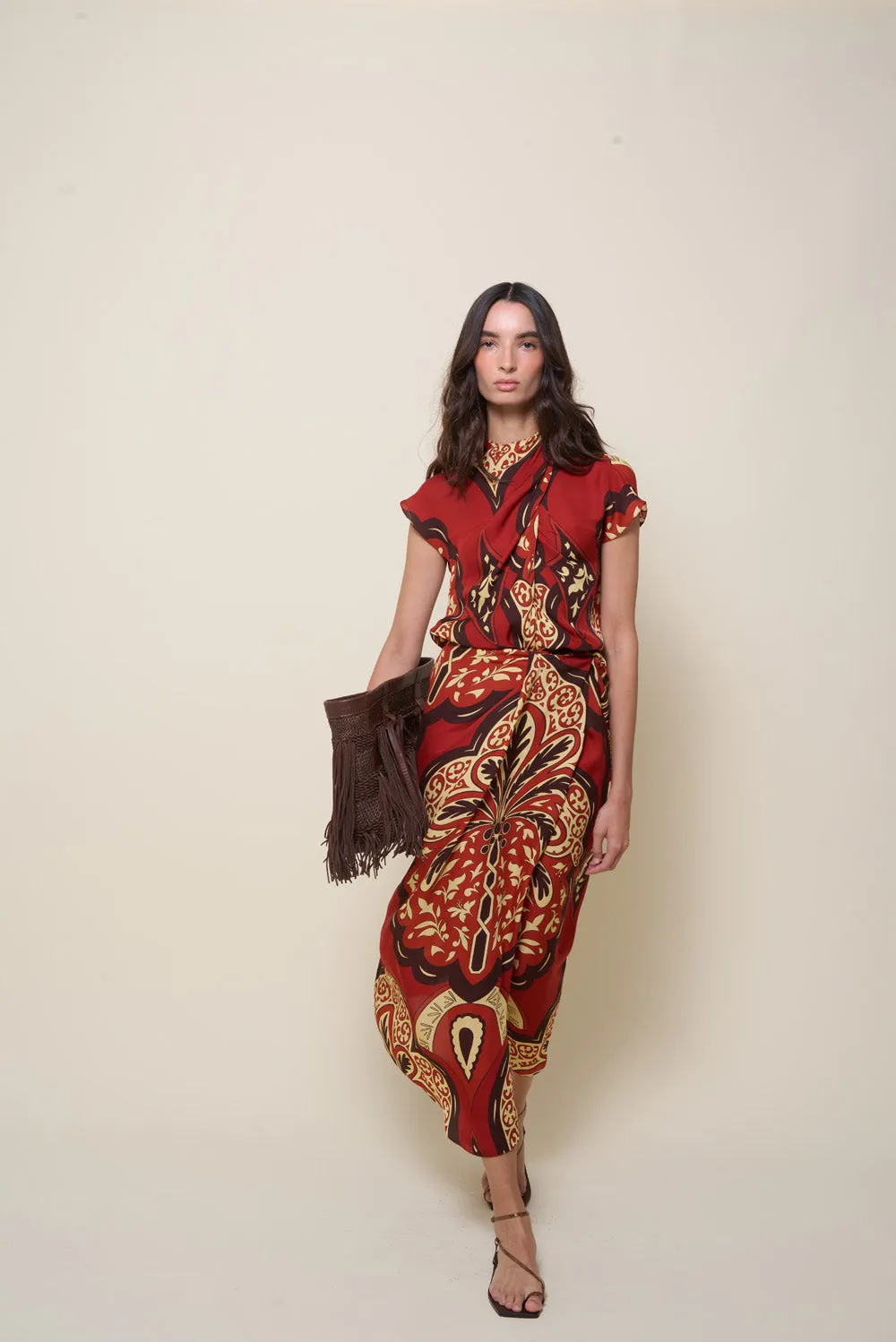 Palma Sevillana Wrap Skirt