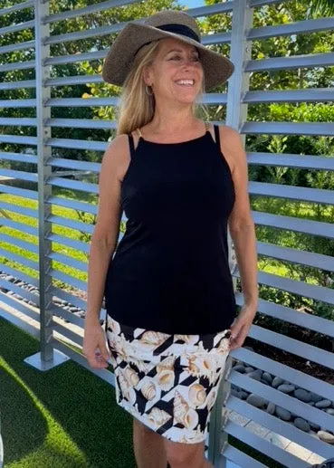Pencil Skirt / Compression Skirt -Summer Houndstooth -Classic Collection