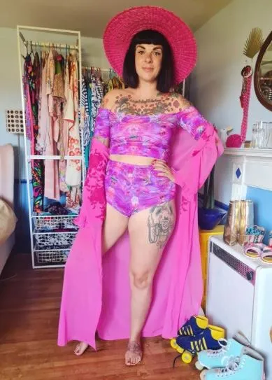 Pink Hot Pants in Forest of Dreams
