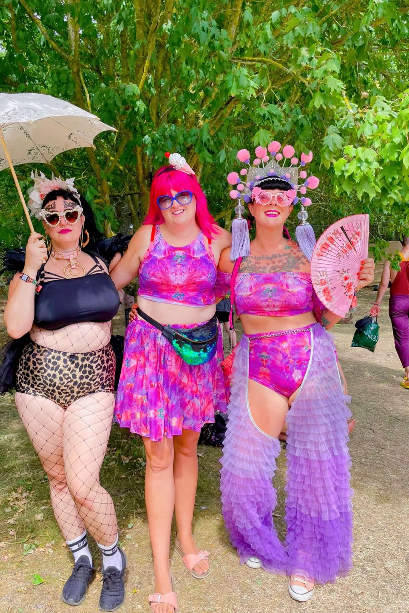Pink Hot Pants in Forest of Dreams