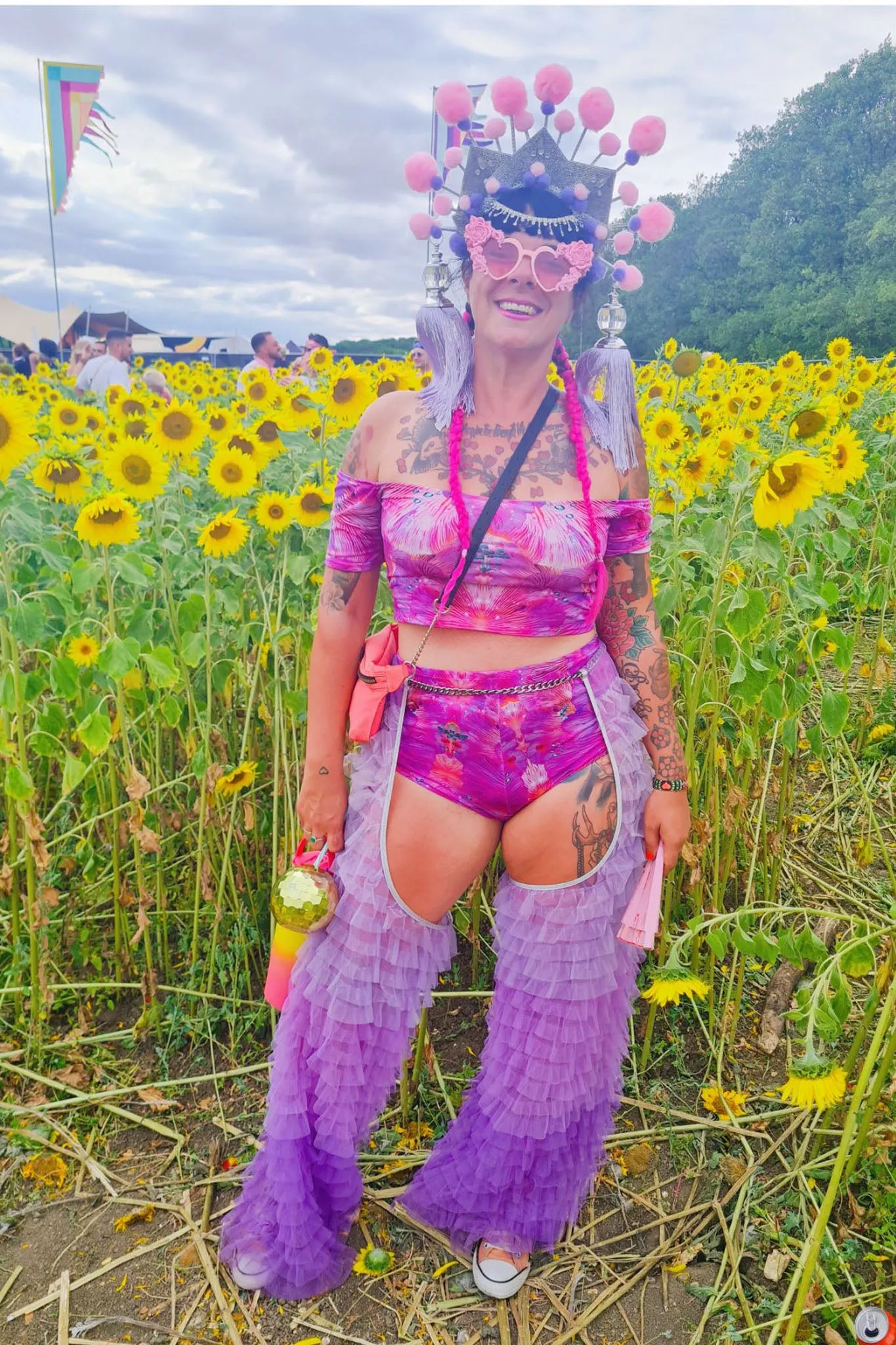 Pink Hot Pants in Forest of Dreams