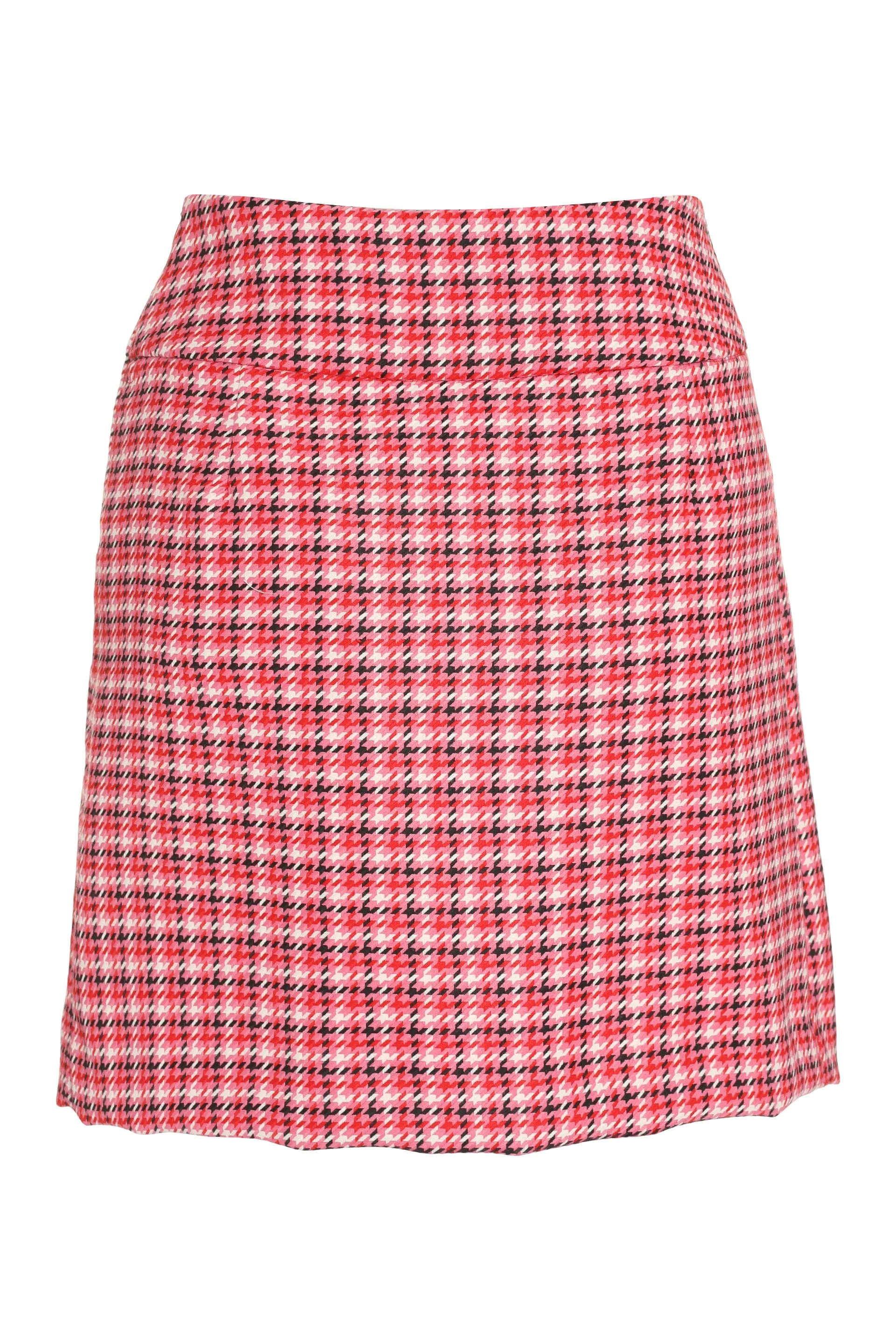 Pleated mini skirt