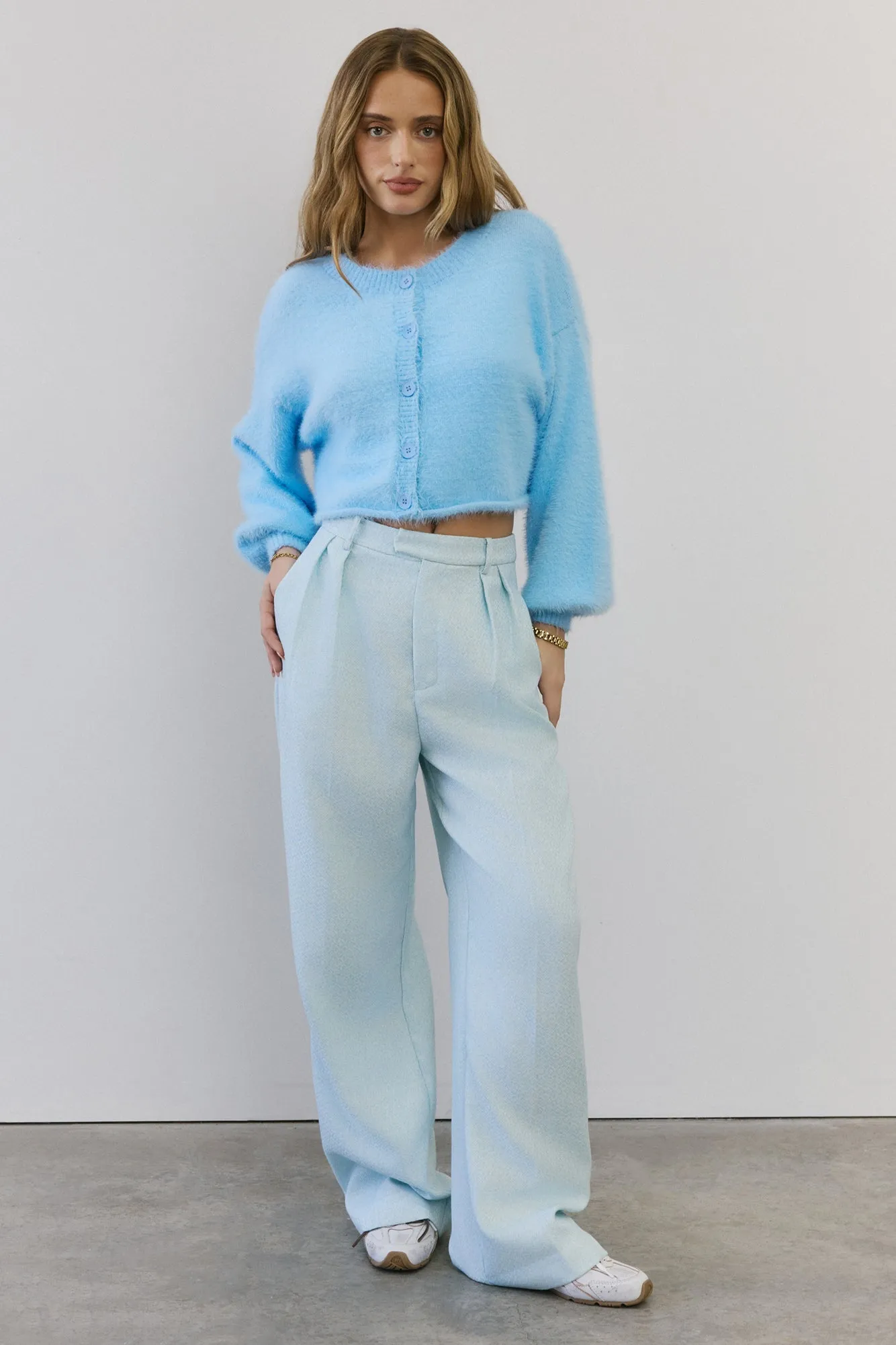 Power Dressing Tailored Pants Blue