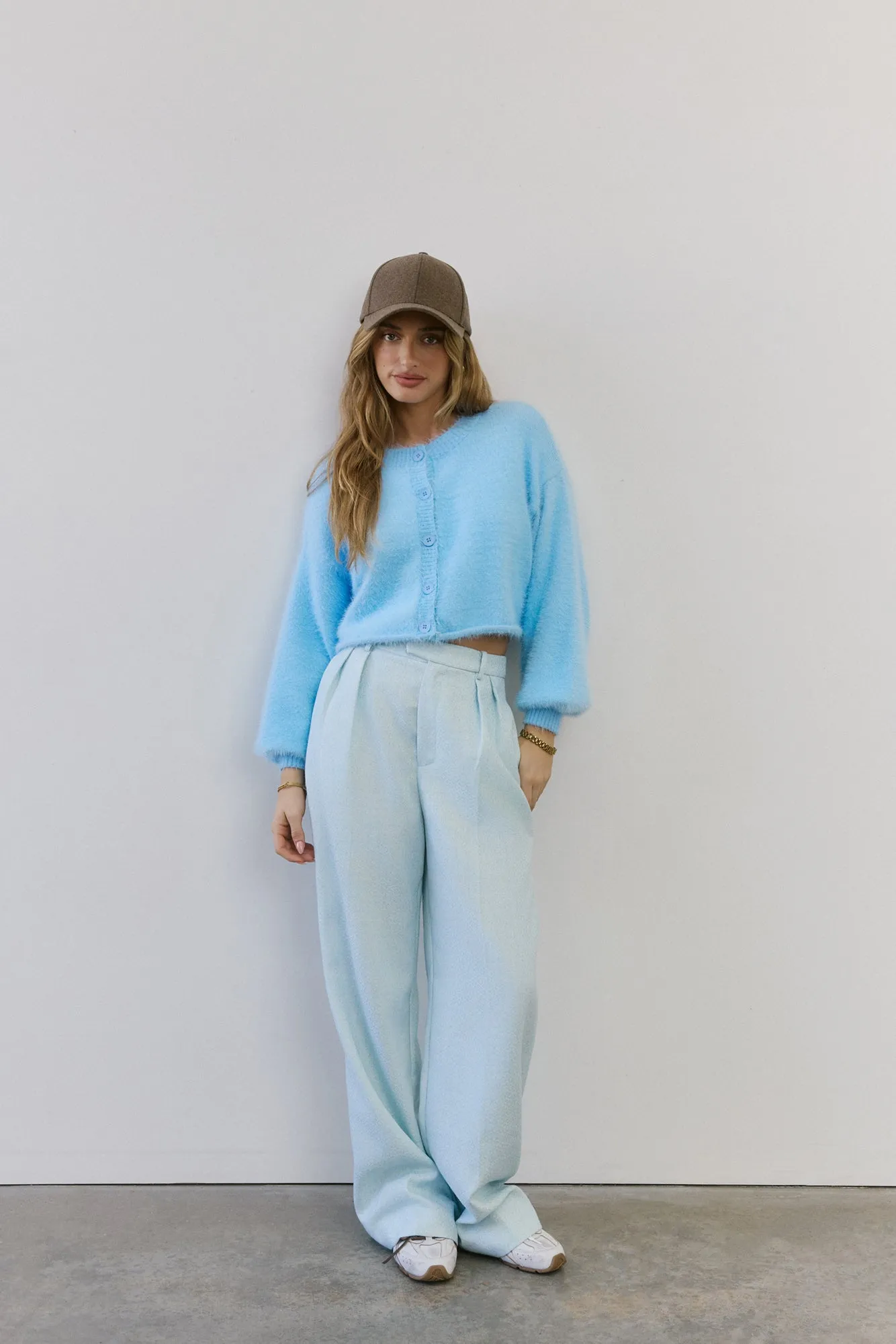 Power Dressing Tailored Pants Blue