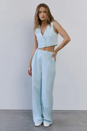 Power Dressing Tailored Pants Blue