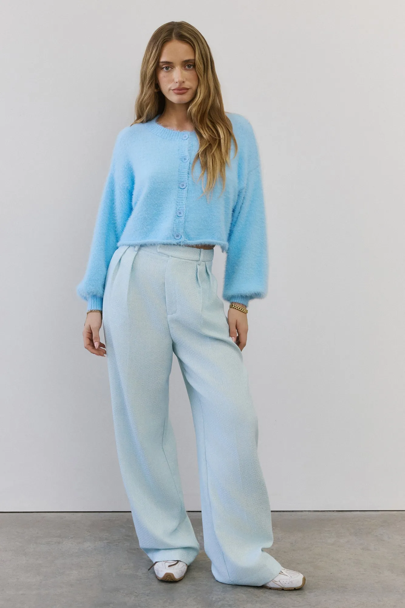 Power Dressing Tailored Pants Blue