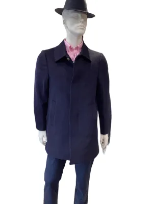 Pre End Bogart Wool Coat Navy