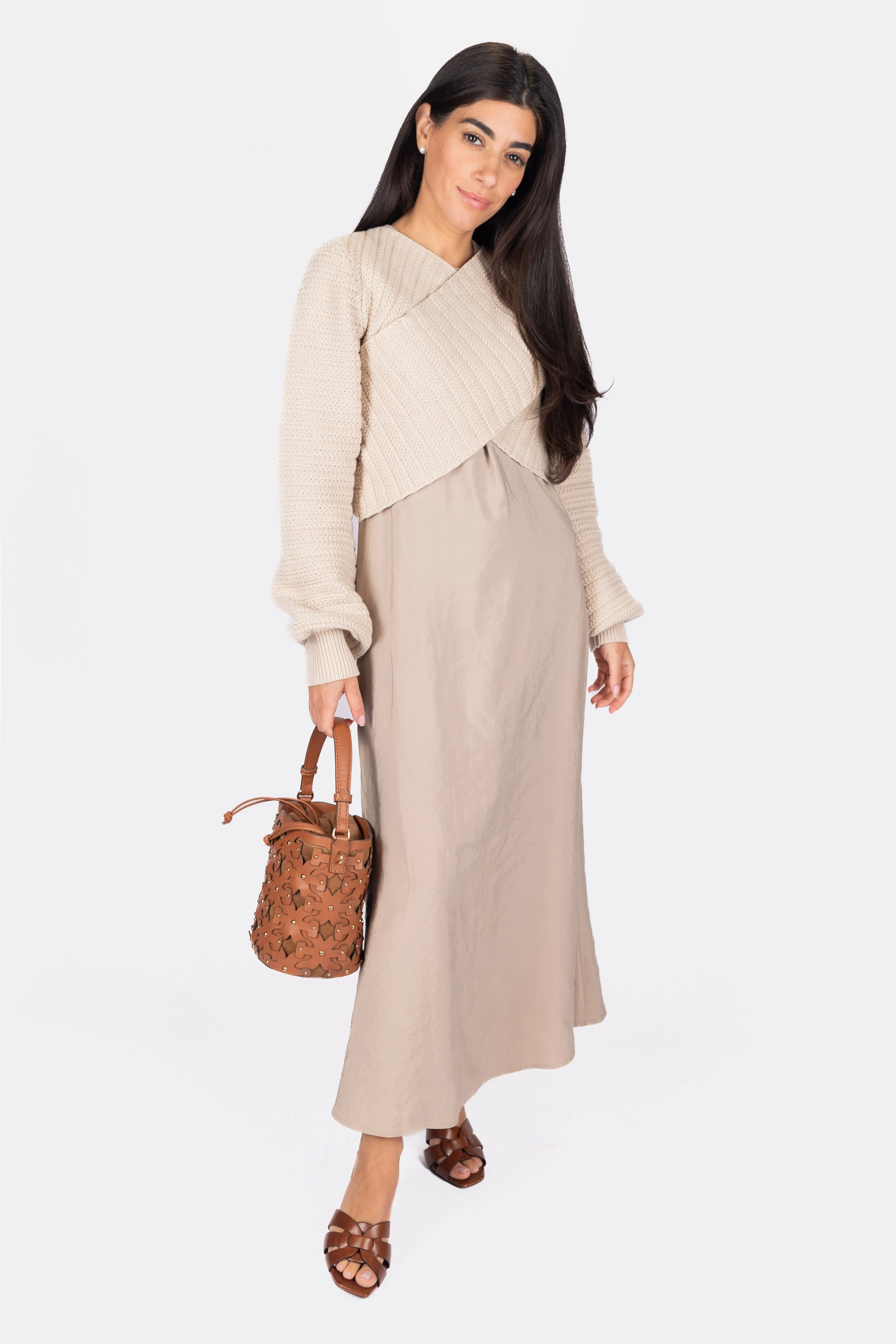 PRISCILLA TOP (BEIGE)