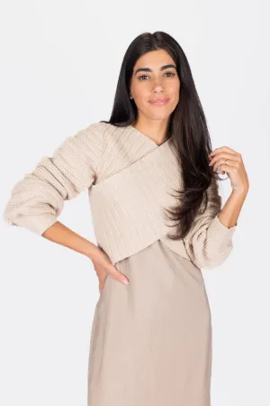 PRISCILLA TOP (BEIGE)