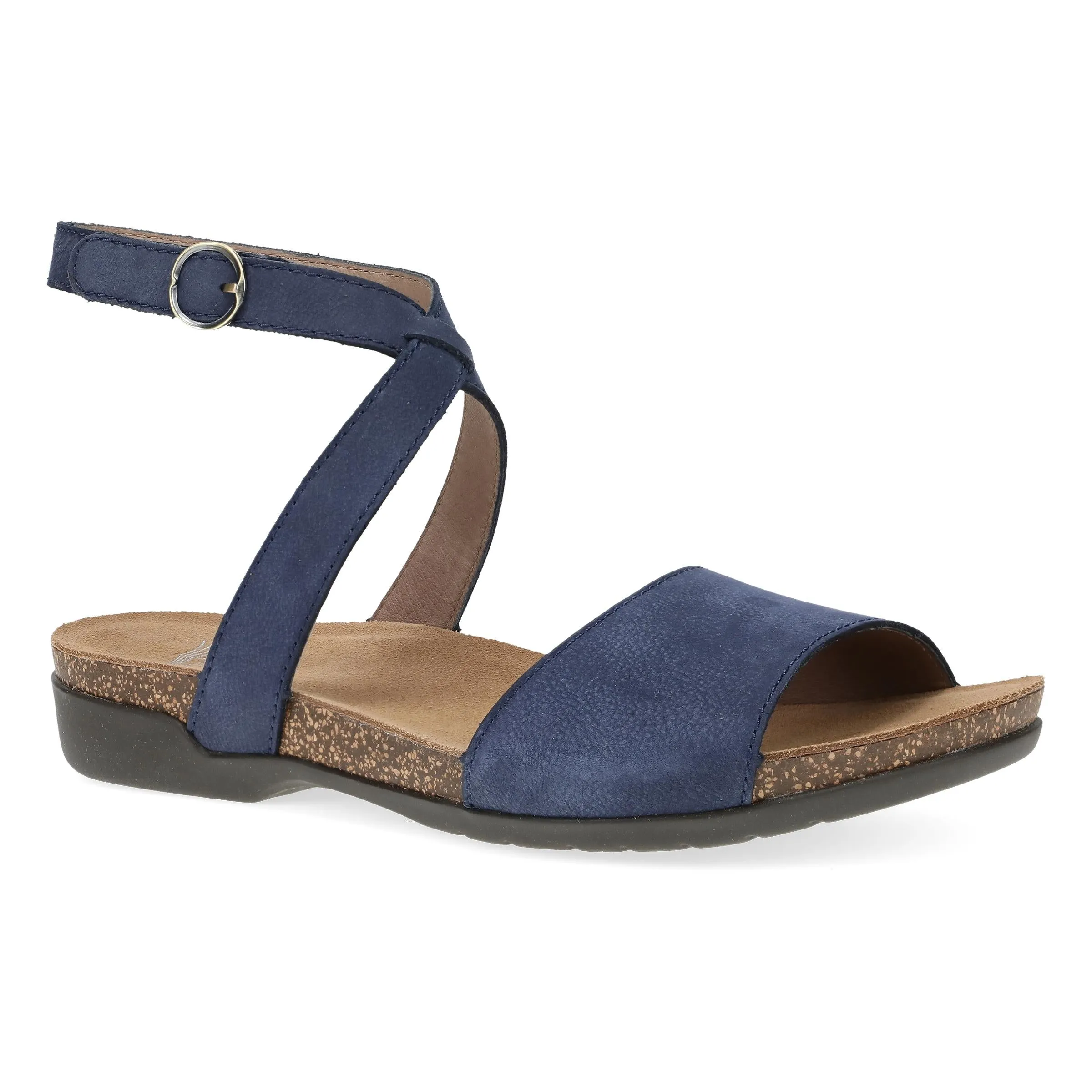 Rafferty Navy Milled Nubuck