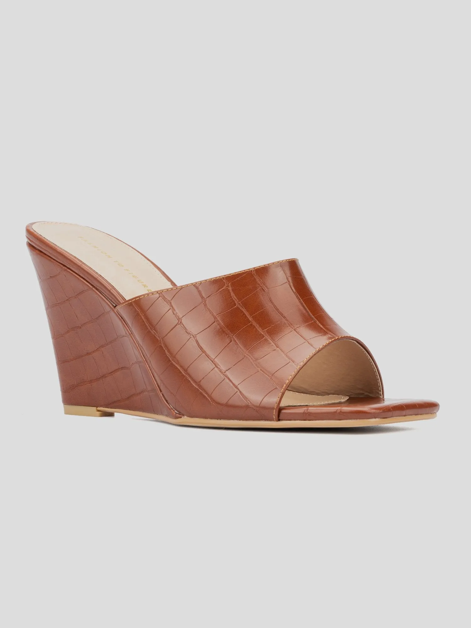 Raina Wide Width Slip-on Wedge Heels