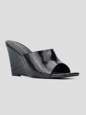 Raina Wide Width Slip-on Wedge Heels