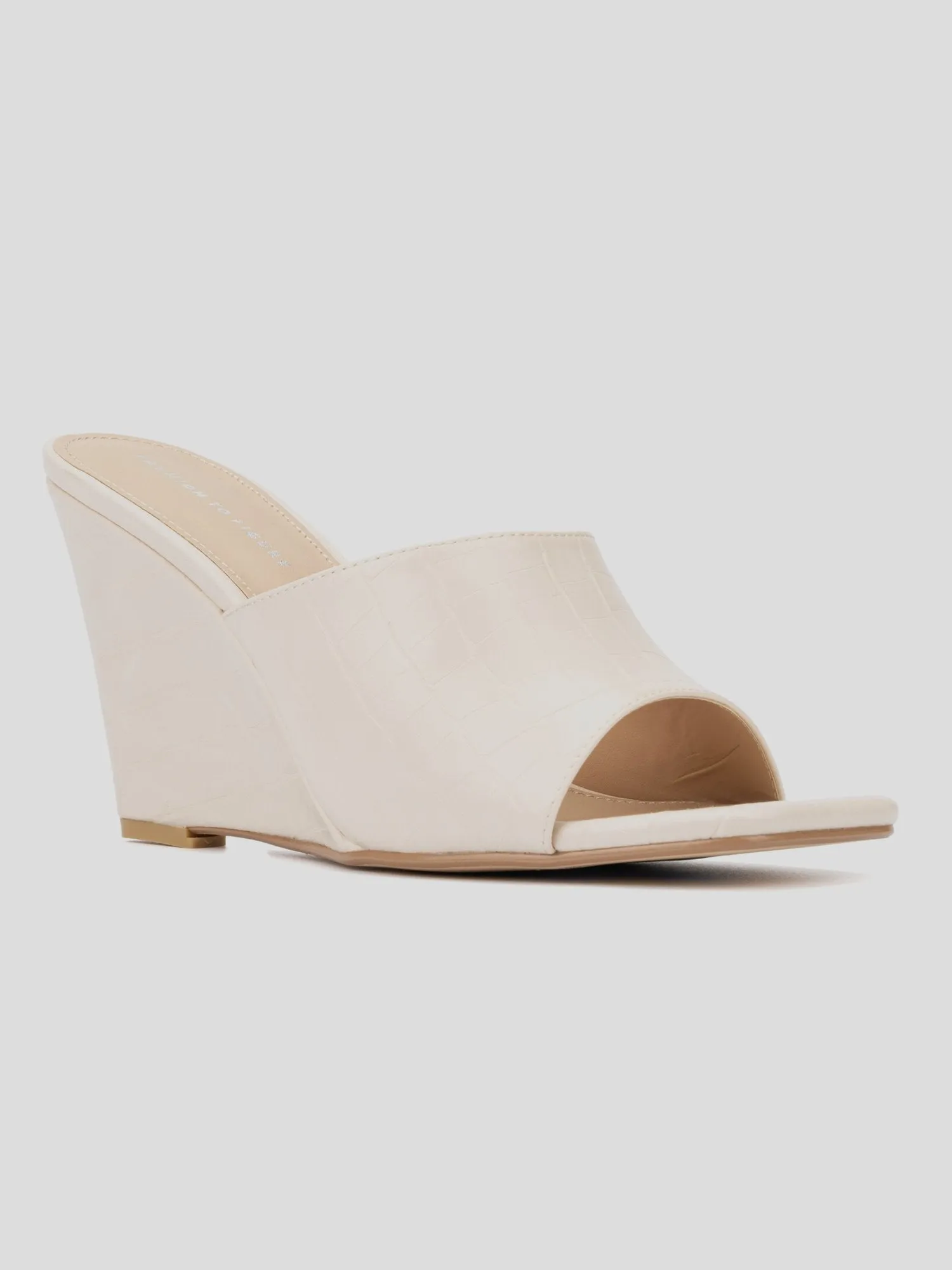 Raina Wide Width Slip-on Wedge Heels