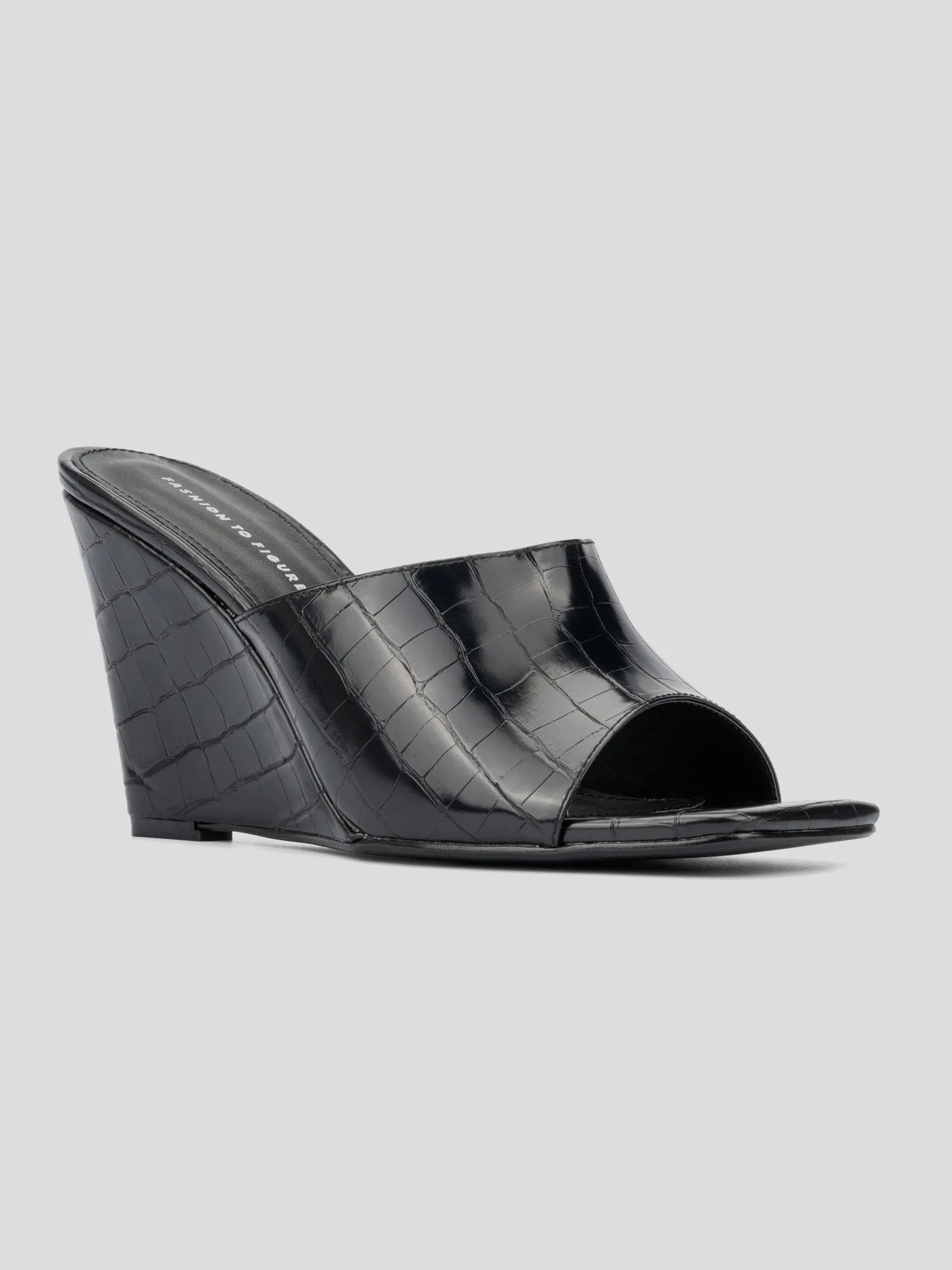 Raina Wide Width Slip-on Wedge Heels