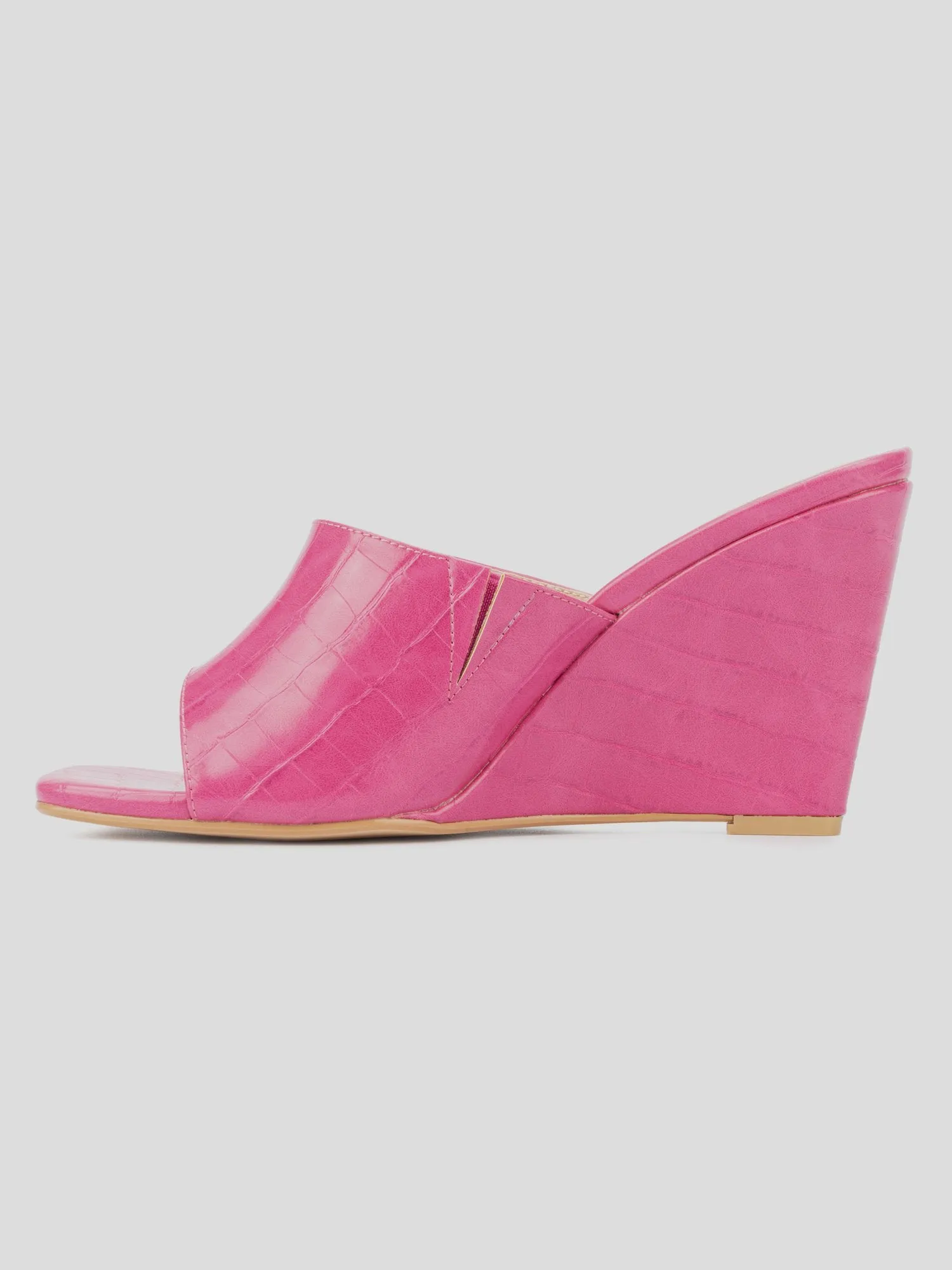 Raina Wide Width Slip-on Wedge Heels