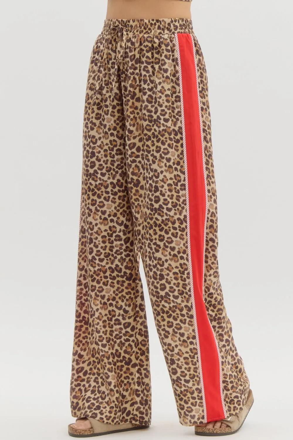 Red Leopard Pants