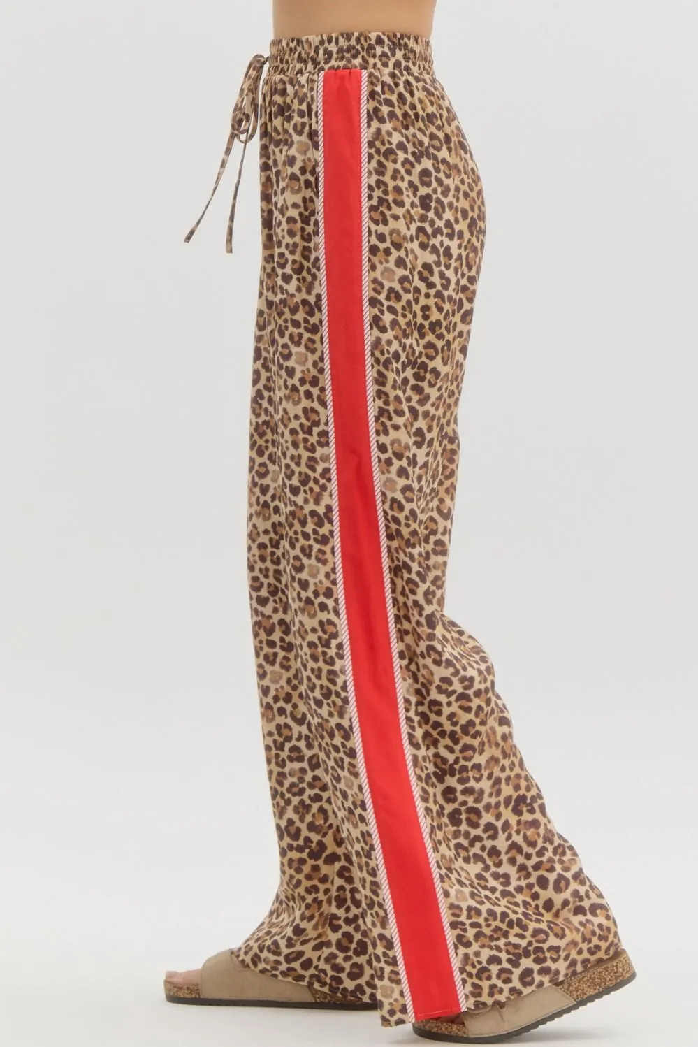 Red Leopard Pants