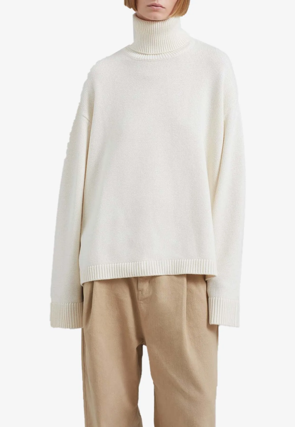 Rhea Trapeze Turtleneck Sweater