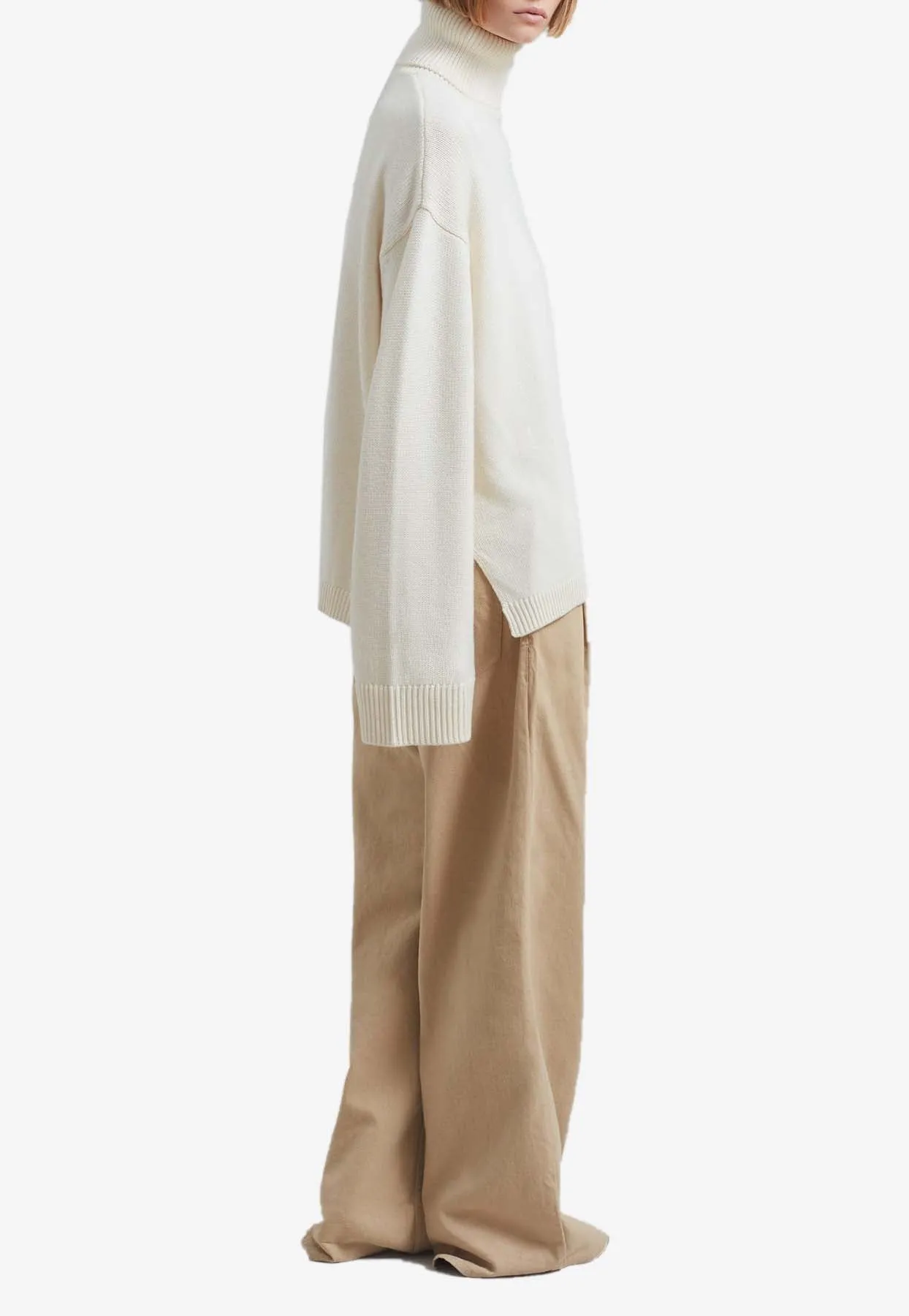 Rhea Trapeze Turtleneck Sweater