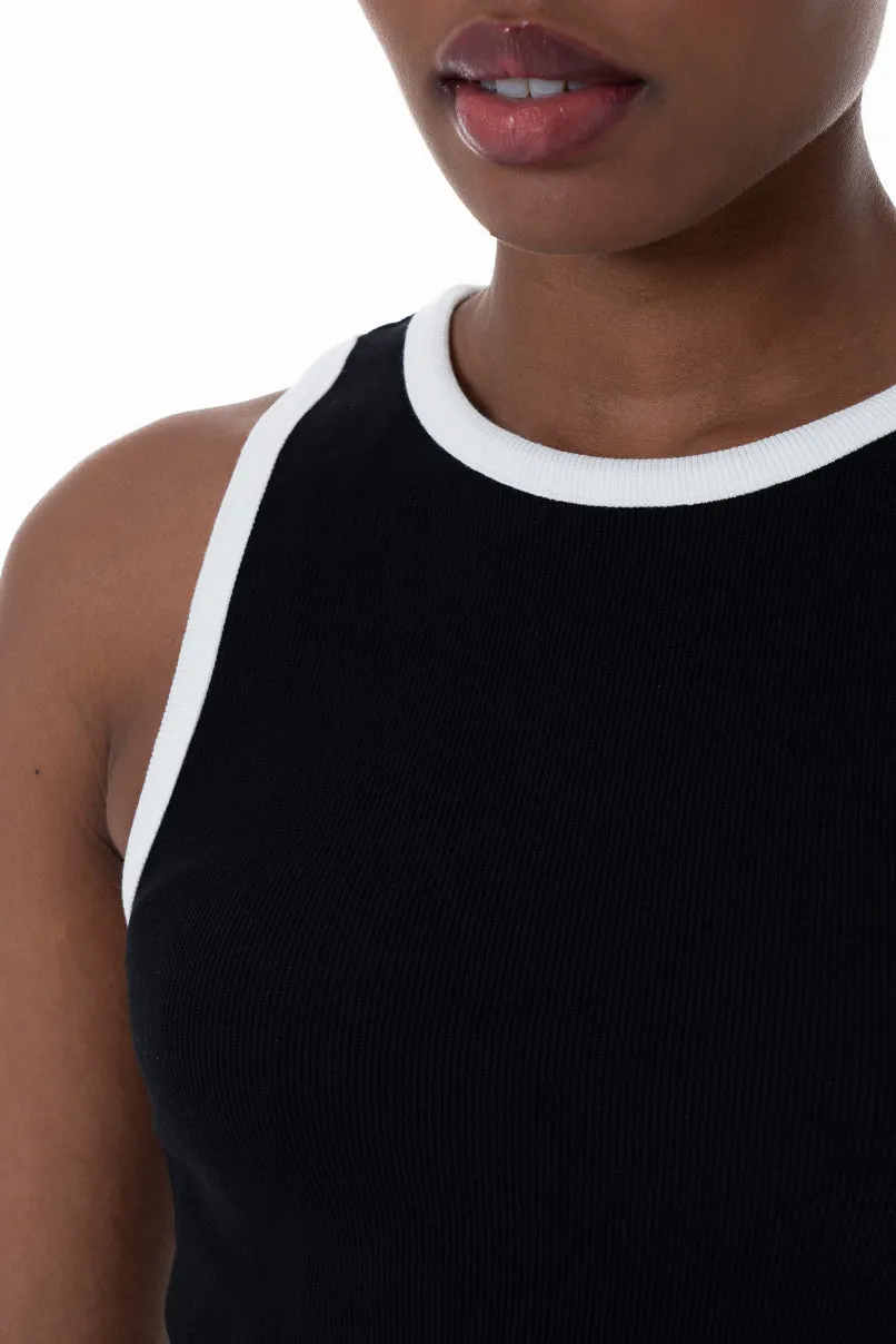 Ribbed Tank Top _ 153830 _ Black