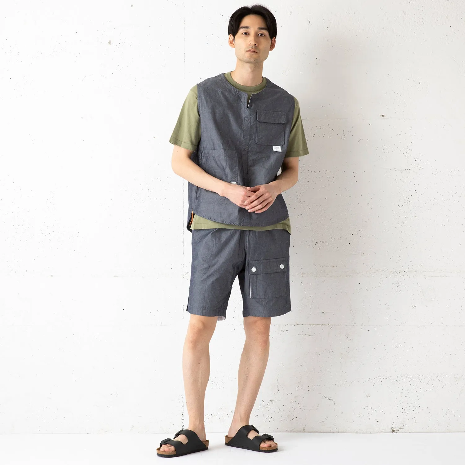 RIDING HIGH | ライディングハイ　THE TOWN SHORTS - DUNGAREE