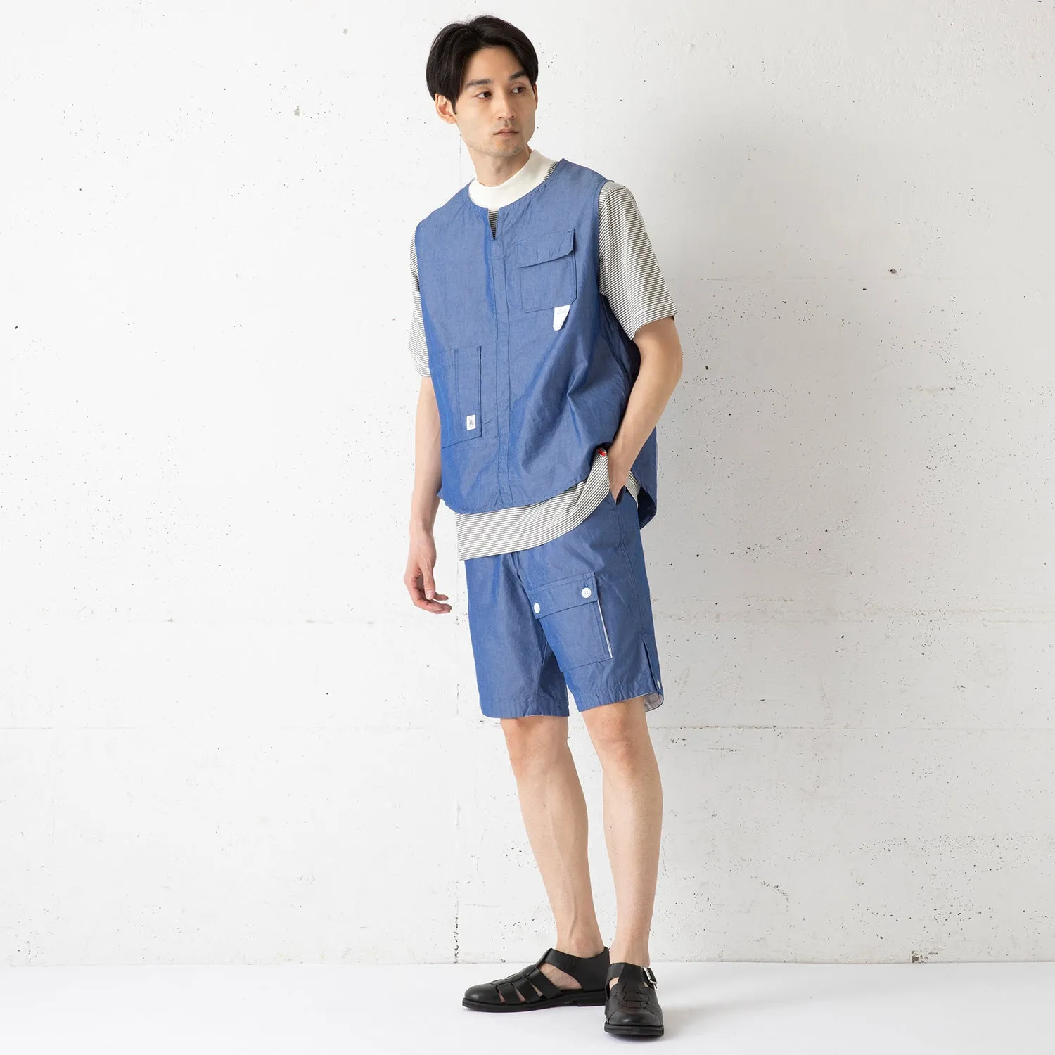 RIDING HIGH | ライディングハイ　THE TOWN SHORTS - DUNGAREE