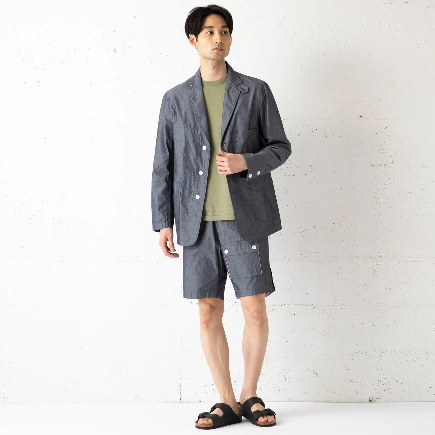 RIDING HIGH | ライディングハイ　THE TOWN SHORTS - DUNGAREE